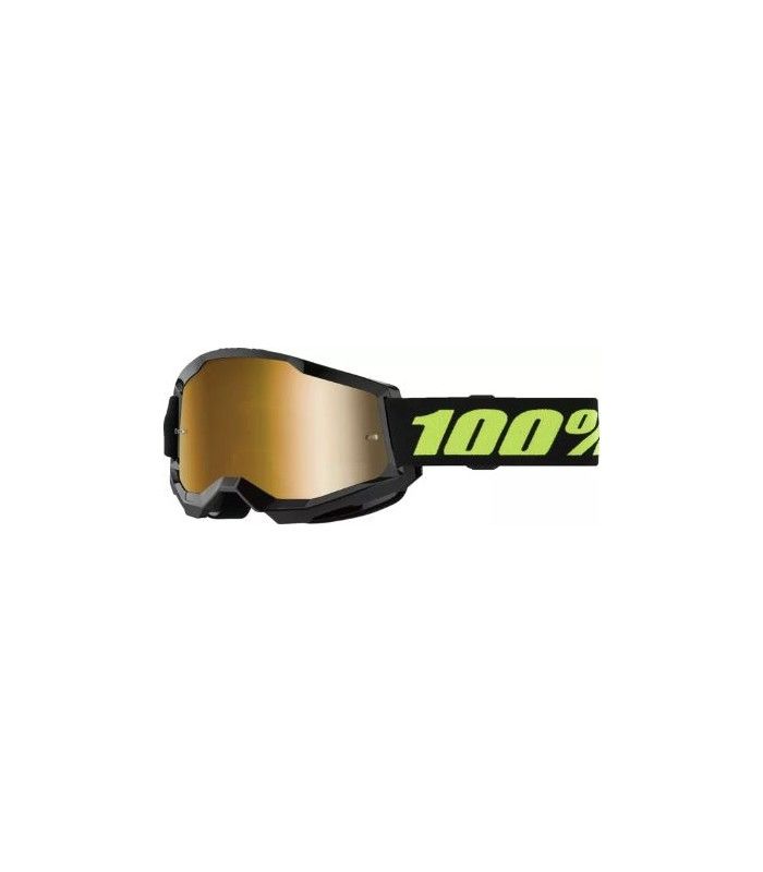 100% Strata 2 Solar eclipse miroir lunettes motocross