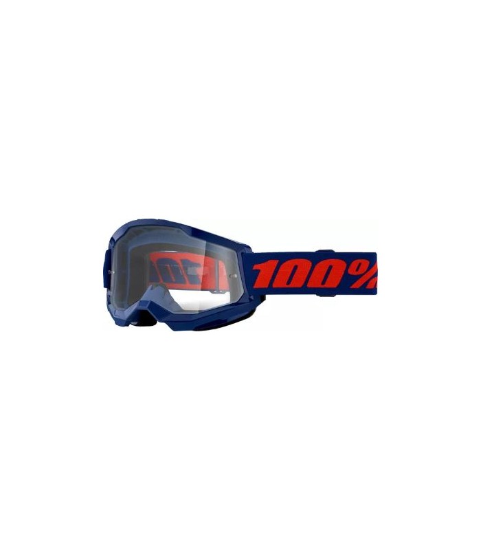 100% Strata 2 Navy maschera motocross