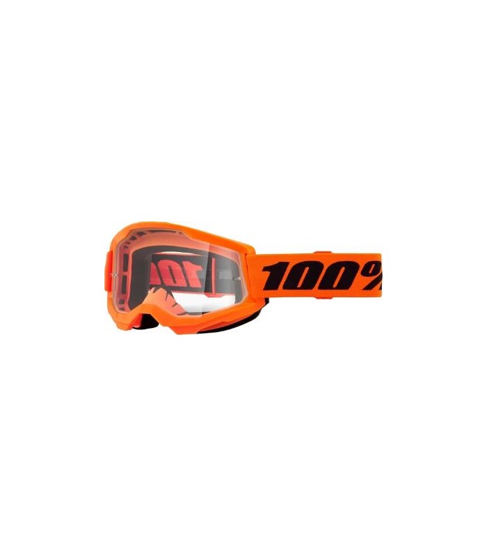 100% Strata 2 arancio maschera motocross