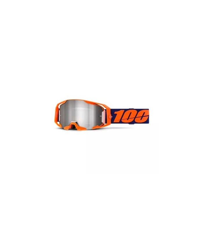 100% Armatic orange bleu miroir