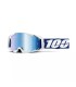 100% Armatic blanc bleu miroir