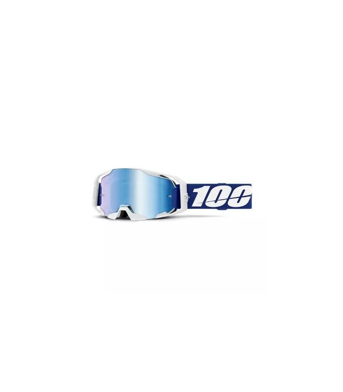 100% Armatic bianca blu specchio