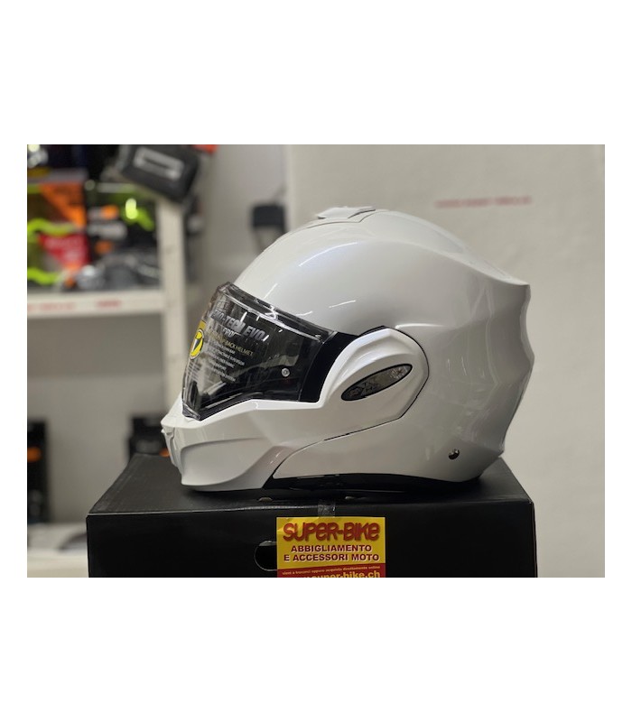 Scorpion Exo Tech Evo Pro Solid white helmet
