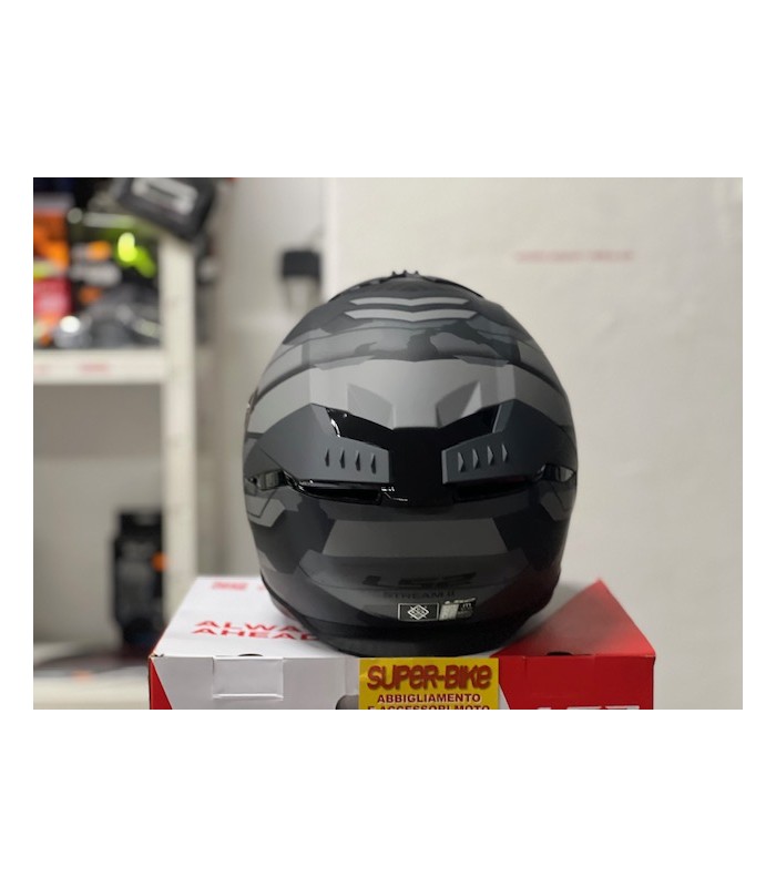 LS2 FF808 Stream 2 Shadow grey helmet