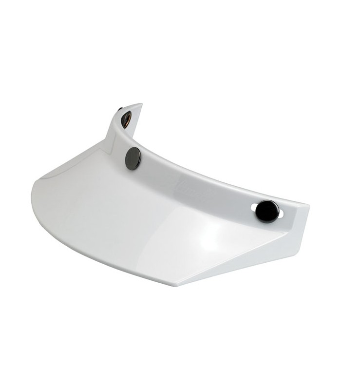 BILTWELL VISOR MOTO 3 SNAP WHITE