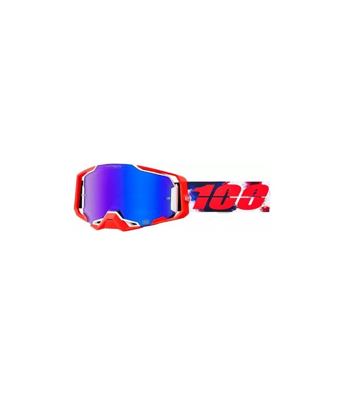 100% Armega Morph rouge lentille miroir