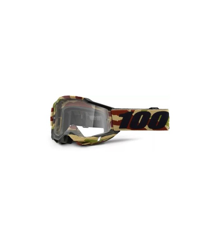 100% Accuri 2 Mission camo klar lens