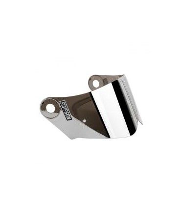 Simpson Darksome silver visor
