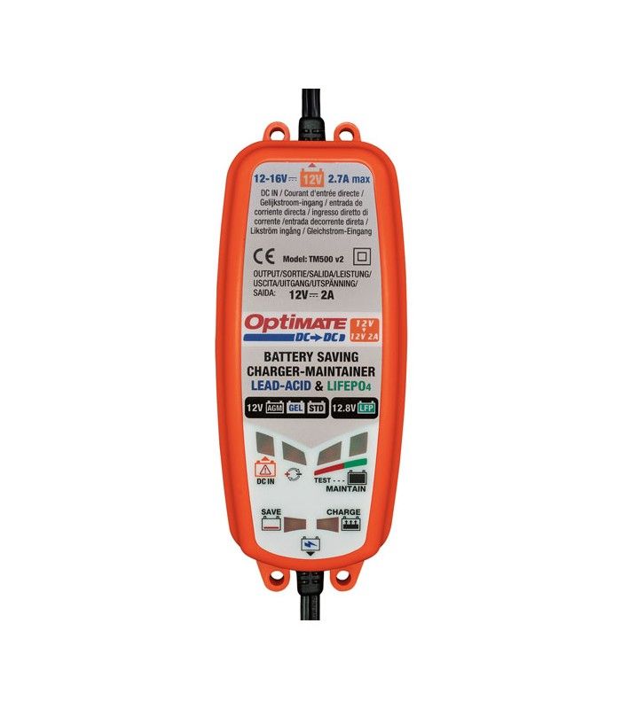Tecmate OptiMATE, DC to DC battery charger