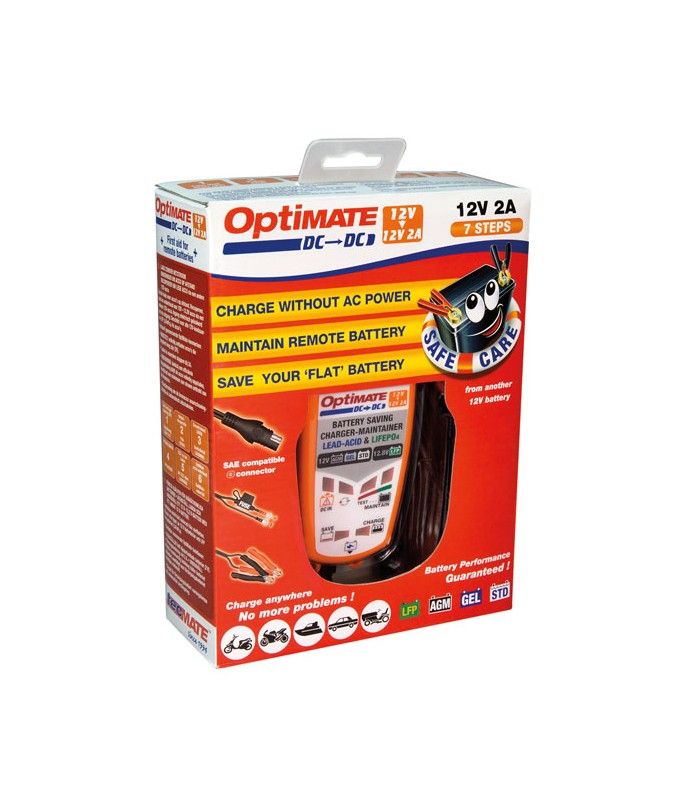 Tecmate OptiMATE, DC to DC battery charger
