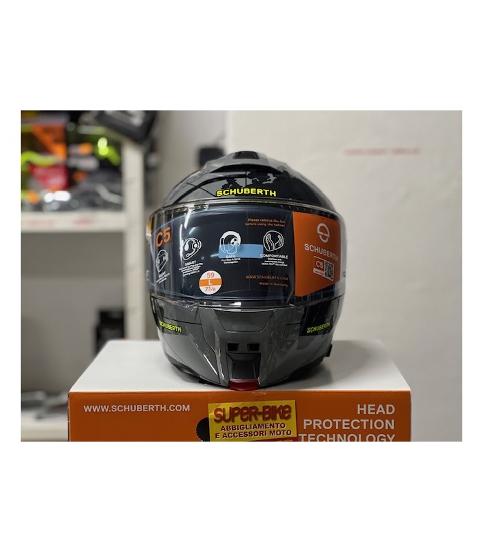 Schuberth C5 Globe grey helmet