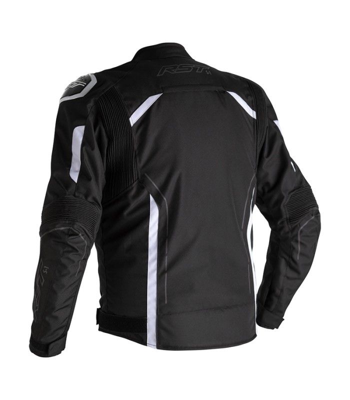 Giacca moto RST S-1 nera bianca