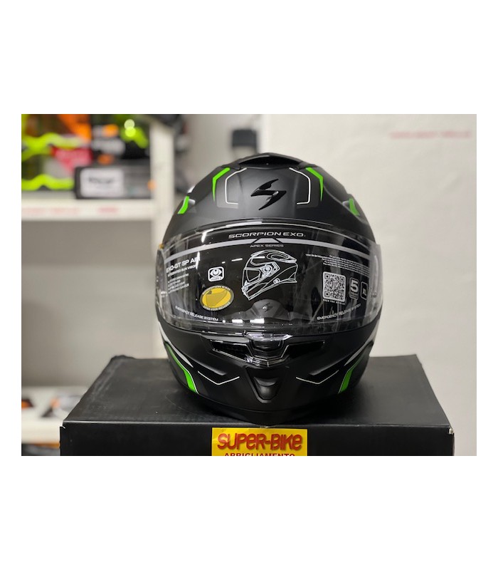 Casque Scorpion Exo-GT Sp Air Augusta vert