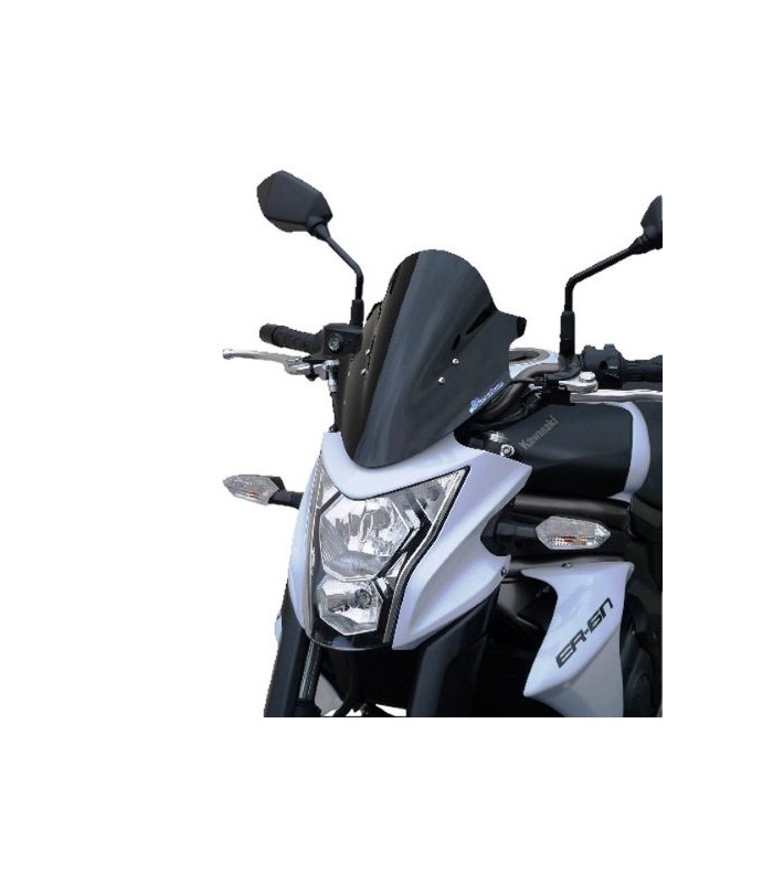 BULLSTER Pare-brise Kawasaki ER-6N 650 (2012-16) noir