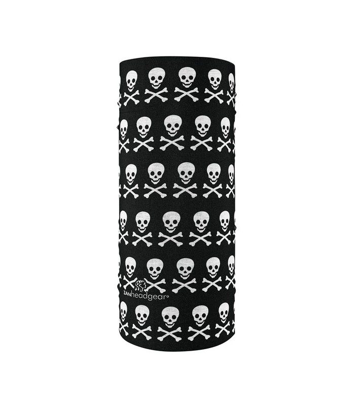 ZAN Motley Tube skull & crossbones