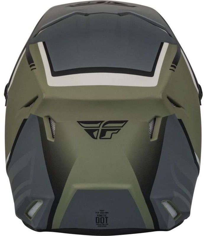 Casque motocross Fly Racing Kinetic Vision vert matt