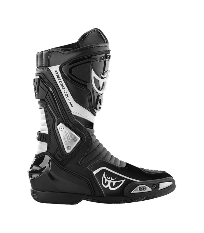 Stivali racing Berik 2.0 Donington nero bianco