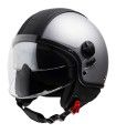Motocubo Top Cube Jethelm grau