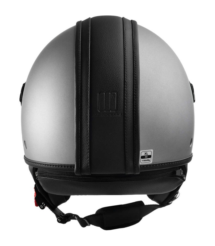 Motocubo Top Cube Jethelm grau