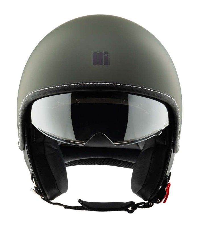 Helm Jet Motocubo Beetle grun army