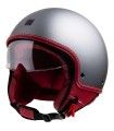 Jet helmet Motocubo Beetle titan matt