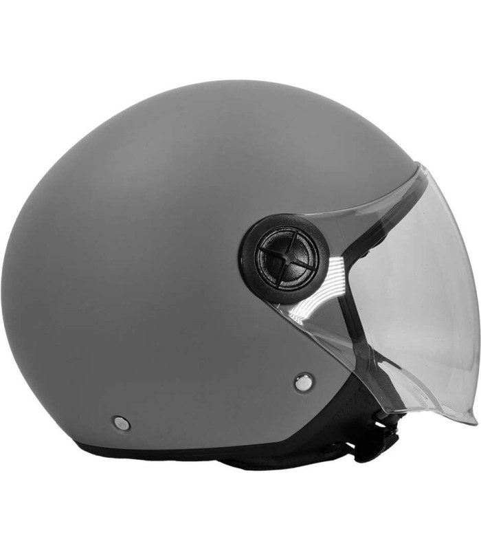 Helm jet BHR 832 MInimal matt grau