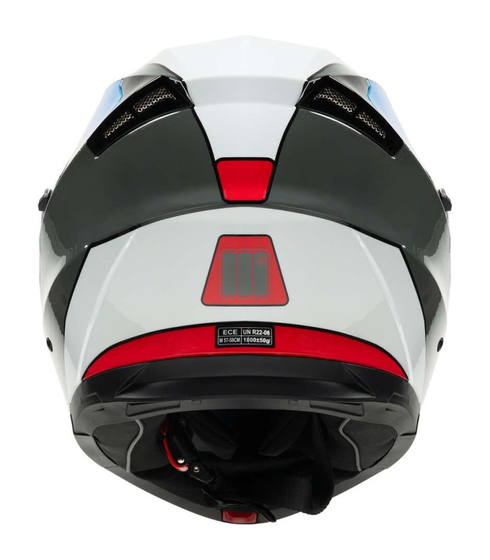 Flip up Motocubo 926 blue red