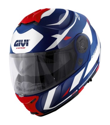 Casque modulaire Givi X.21 Evo Number bleu rouge