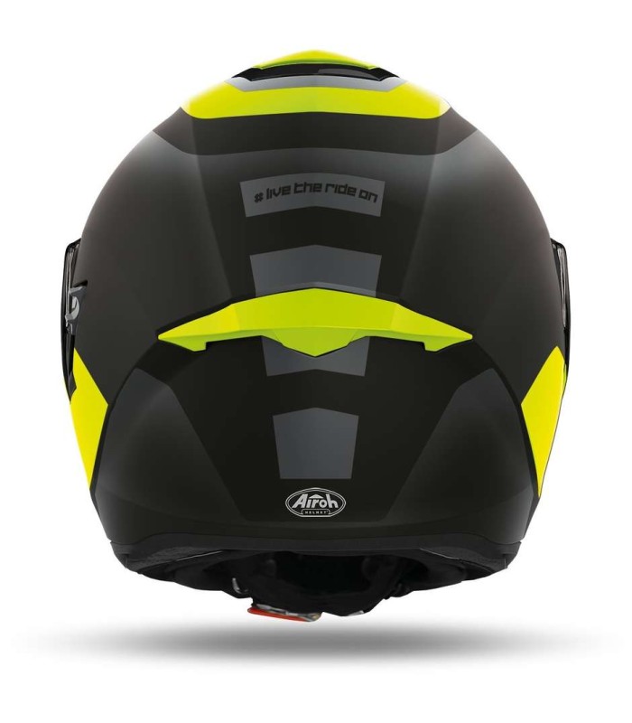 Casque Airoh St 501 Dock jaune matt