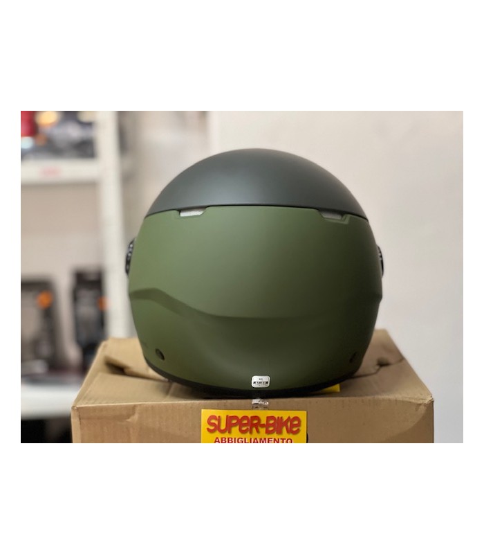 Casque jet Tucano Urbano El Pop vert matt
