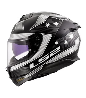 Casco LS2 FF808 Stream 2 Galdam bianco