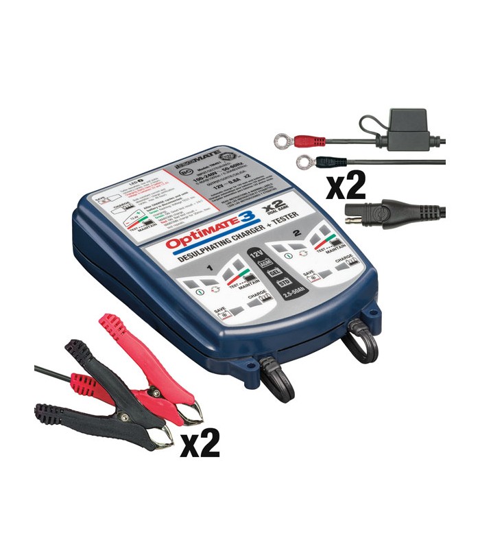 Tecmate Optimate 3 with 2 banks