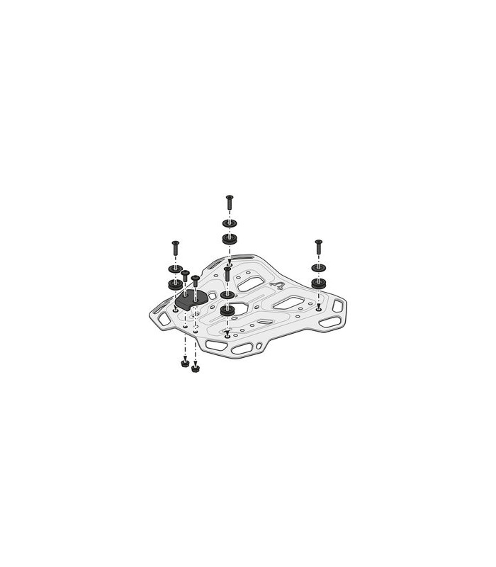 SW-Motech GPT.11.953.19000/B ADVENTURE-RACK Triumph Tiger 900 (19-) / 1200 (22-)