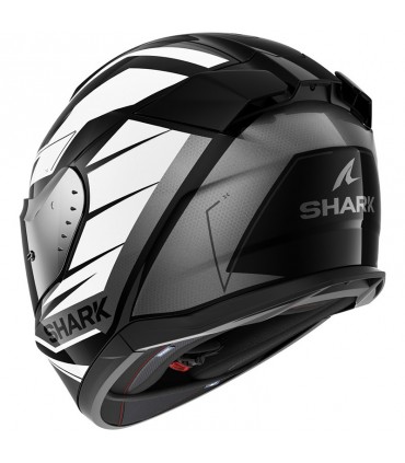 Helm Shark D-Skwal 3 Sizler anthracite weiss