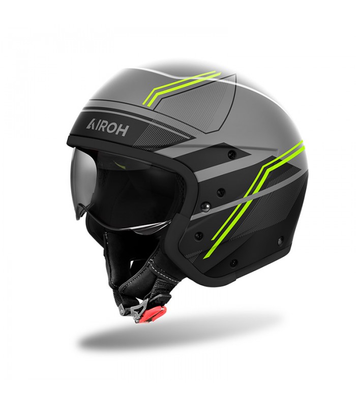 Casco Airoh J110 Slim giallo