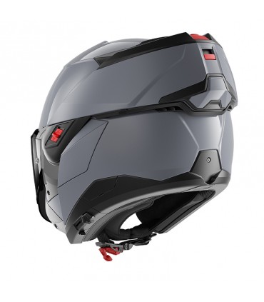Modular helm Shark Oxo Dark Shadow grau