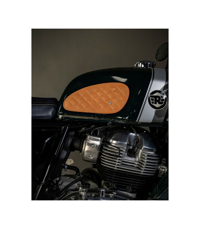 Trip Machine Classic leder tank pad set