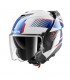 Casque modulaire Shark Oxo Sikter blanc bleu