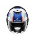 Casque modulaire Shark Oxo Sikter blanc bleu