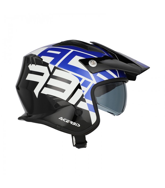 Casco Jet Acerbis Aria 22.06 Graphic blu