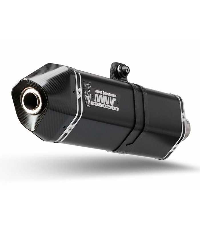 Mivv Speed Edge inox noir Suzuki Hayabusa (2021-25)
