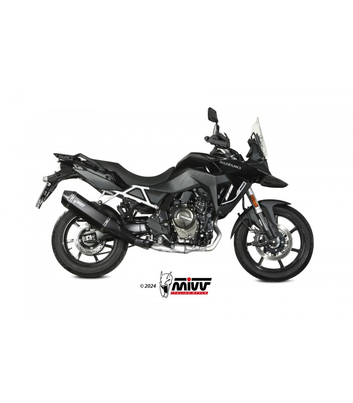 Mivv Speed Edge inox noir Suzuki V-Strom 800 SE (2023-24)