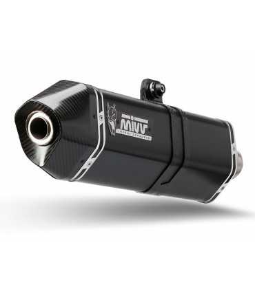 Mivv Speed Edge inox nero Suzuki V-Strom 1050 (2020-25)