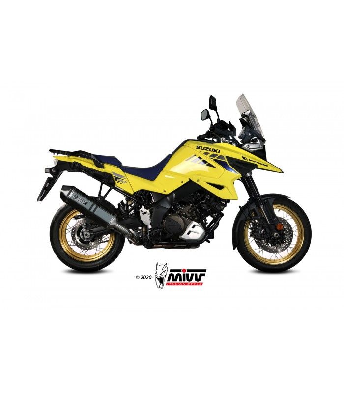 Mivv Speed Edge inox black Suzuki V-Strom 1050 (2020-25)