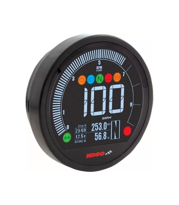 Koso DL-04 Multifunction Meter Harley-Davidson