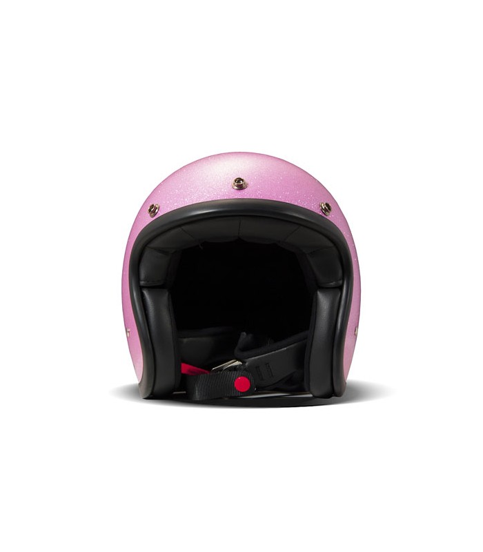 Dmd Retro glitter pink jet helmet