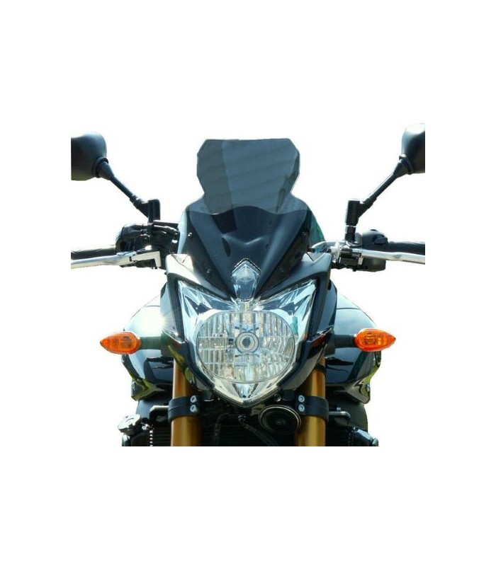 BULLSTER WINDSCHUTZSCHEIBE Yamaha Yamaha FZ8 N (2010-16) schwarz smoke