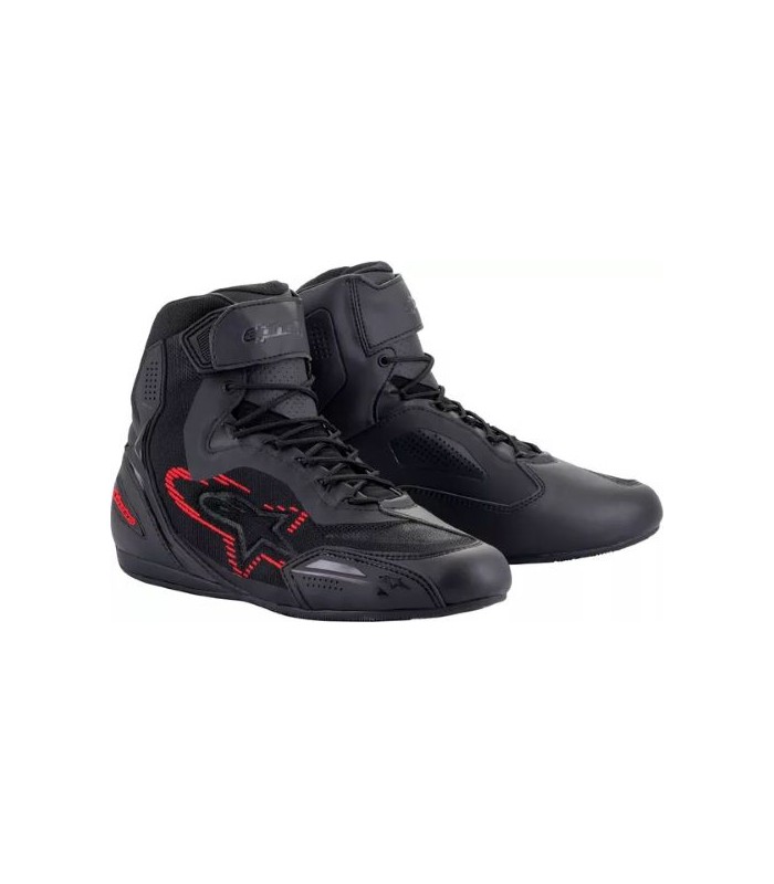 Shuhe Alpinestars Faster 3 Rideknit® grau rot