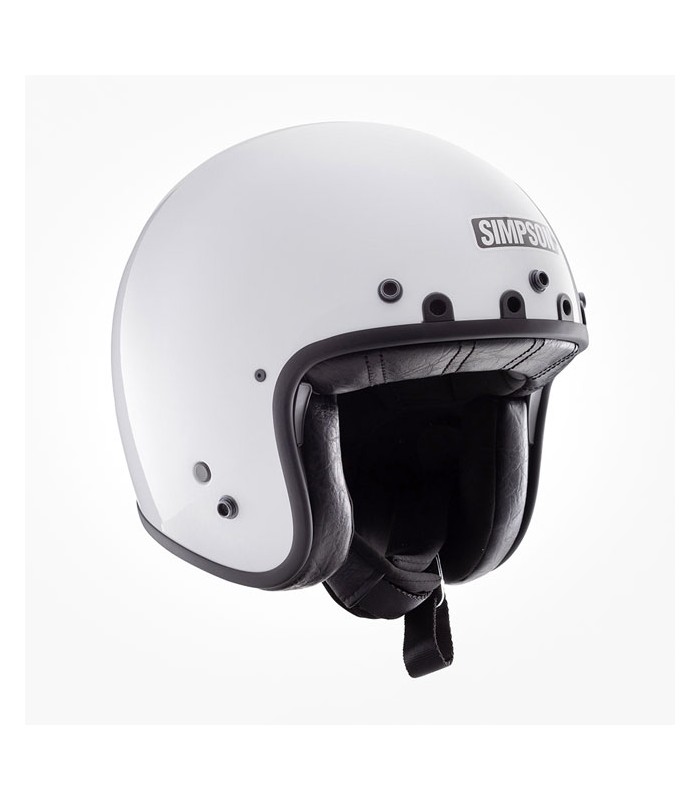 Jet helm Simpson Chopper weiss
