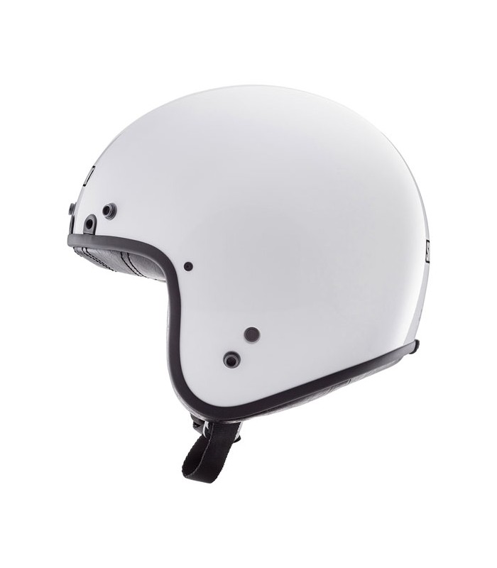Casque jet moto Simpson Chopper blanc